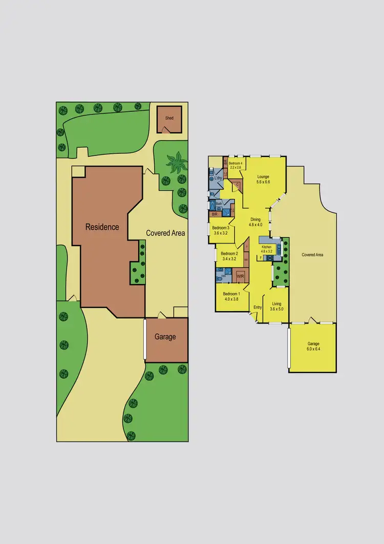 Floorplan of Homely house listing, 111 Royal Crescent, Hillside VIC 3037