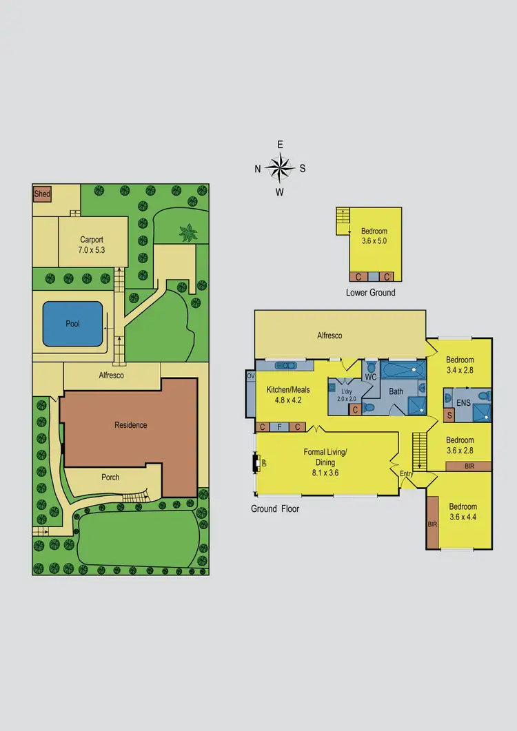 Floorplan of Homely house listing, 38 Clifton Street, Aberfeldie VIC 3040