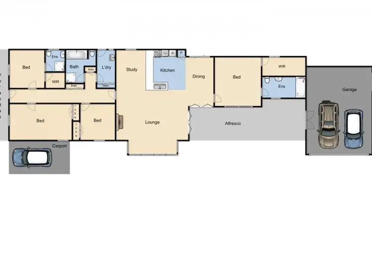 Floorplan of Homely house listing, 14 Wodalla Grove, New Gisborne VIC 3438