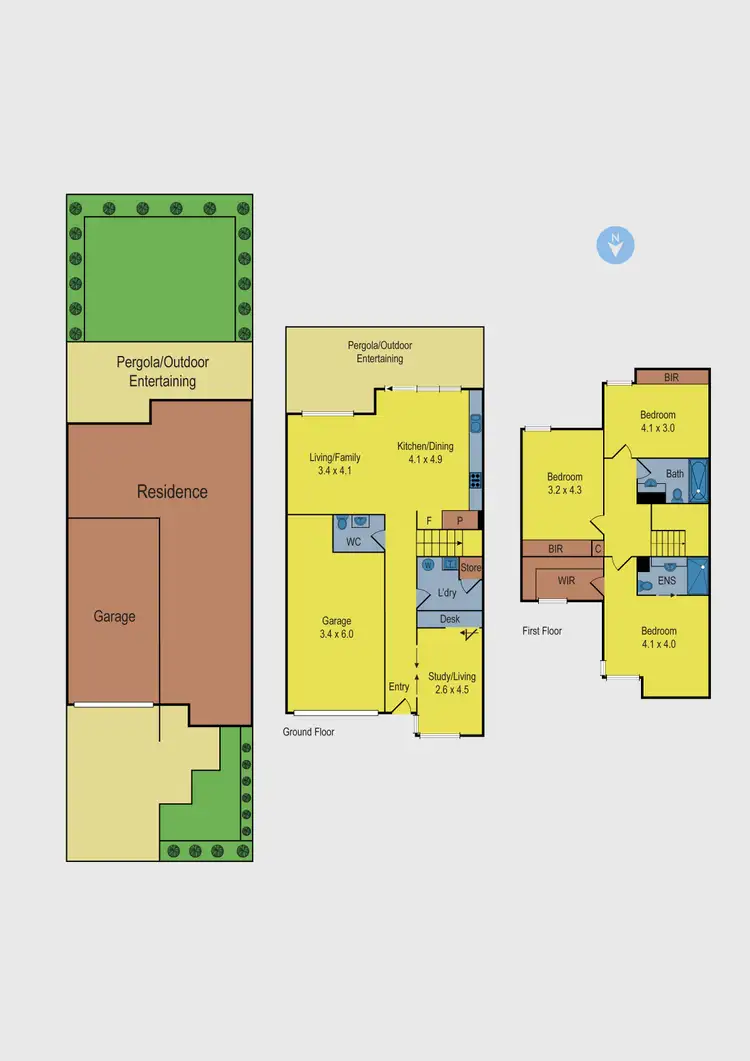 Floorplan of Homely house listing, 28 Gillespie Avenue, Ascot Vale VIC 3032