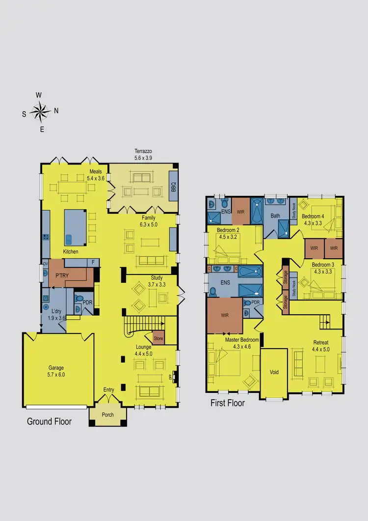 Floorplan of Homely house listing, 273 Napier Street, Strathmore VIC 3041