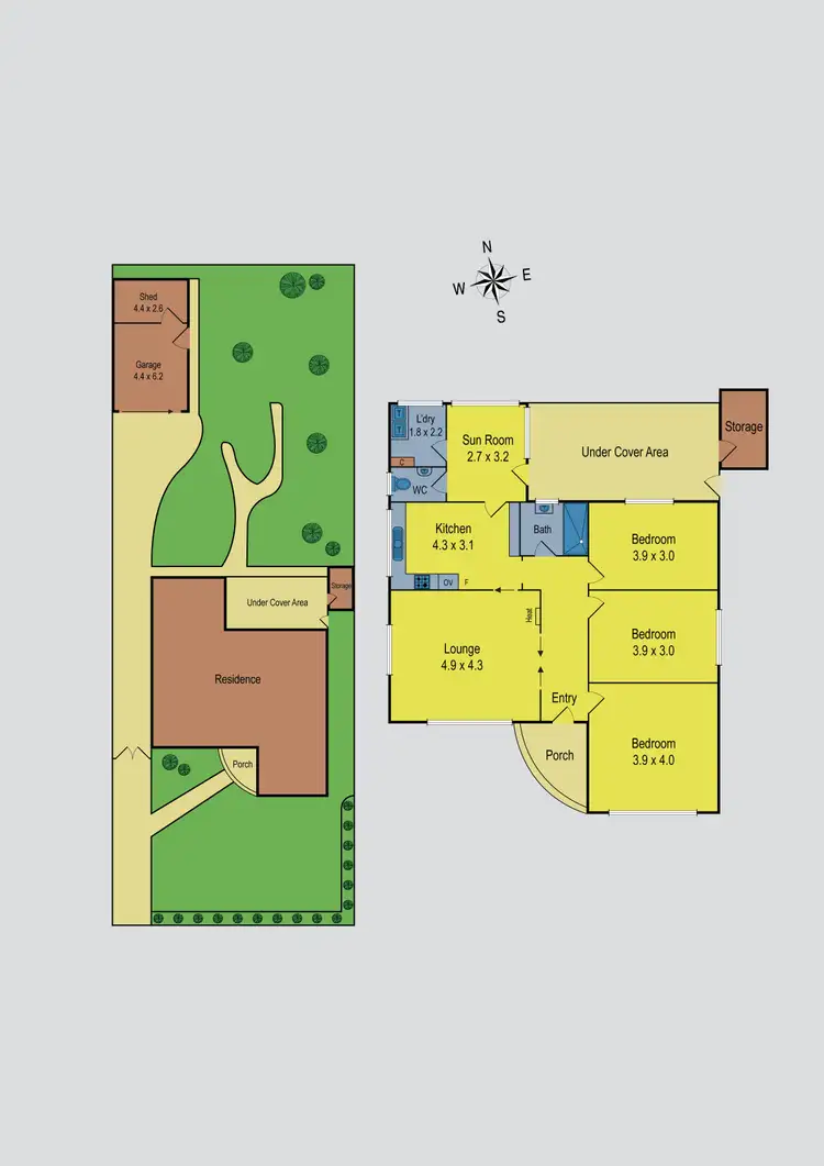 Floorplan of Homely house listing, 30 Carrington Road, Niddrie VIC 3042