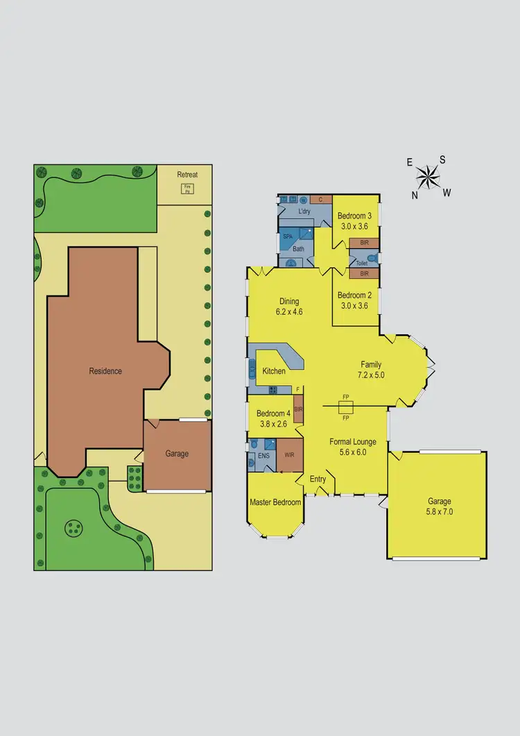Floorplan of Homely house listing, 1 Bobbora Court, Taylors Lakes VIC 3038