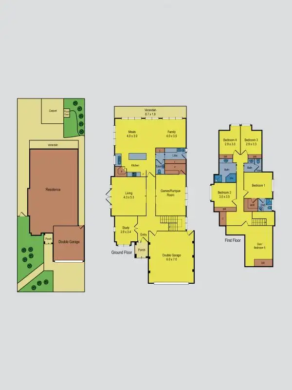 Floorplan of Homely house listing, 72 Springhall Parade, Pascoe Vale South VIC 3044