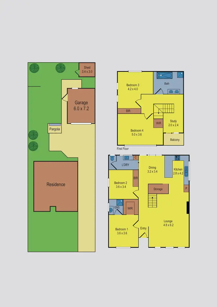 Floorplan of Homely house listing, 122 Parer Road, Airport West VIC 3042