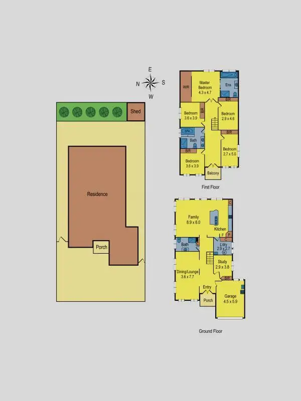 Floorplan of Homely house listing, 85 Rutherglen Crescent, Gowanbrae VIC 3043