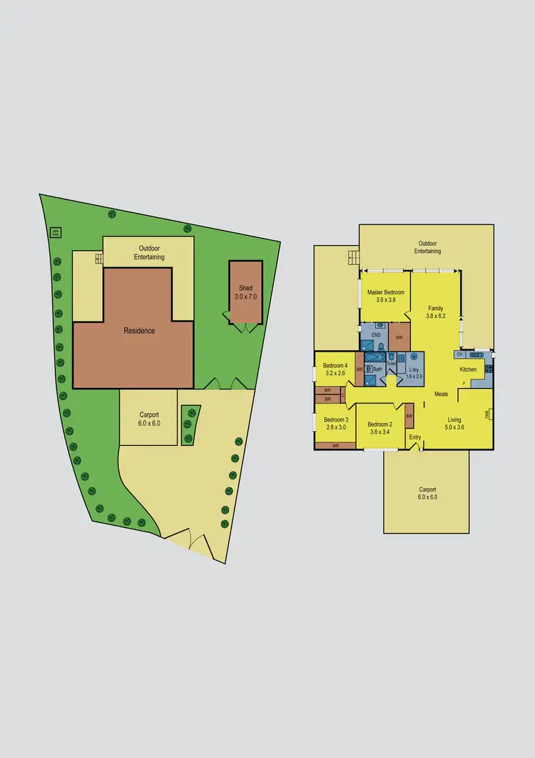 Floorplan of Homely house listing, 4 Nandeen Court, Keilor Downs VIC 3038