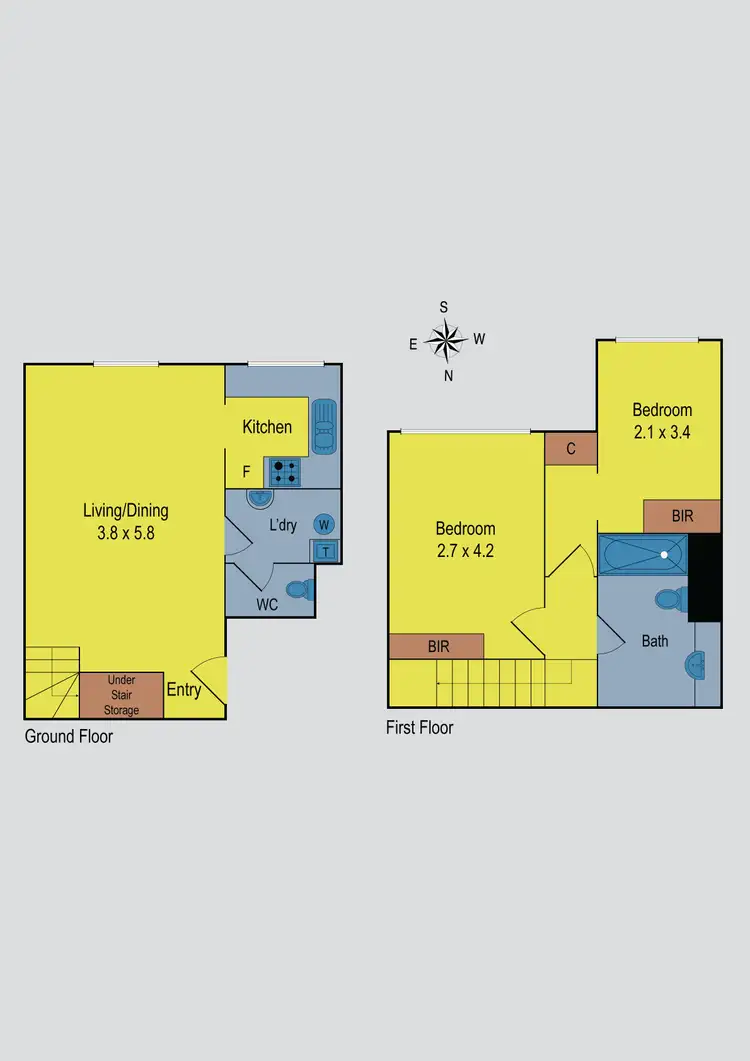 Floorplan of Homely apartment listing, 231/63 Spencer Street, Docklands VIC 3008