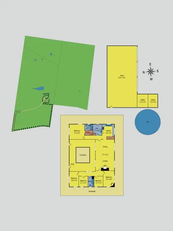 Floorplan of Homely house listing, 711 Gisborne Melton Road, Gisborne VIC 3437