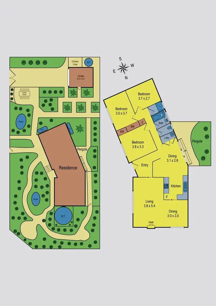 Floorplan of Homely house listing, 5 Cornish Street, Sunbury VIC 3429
