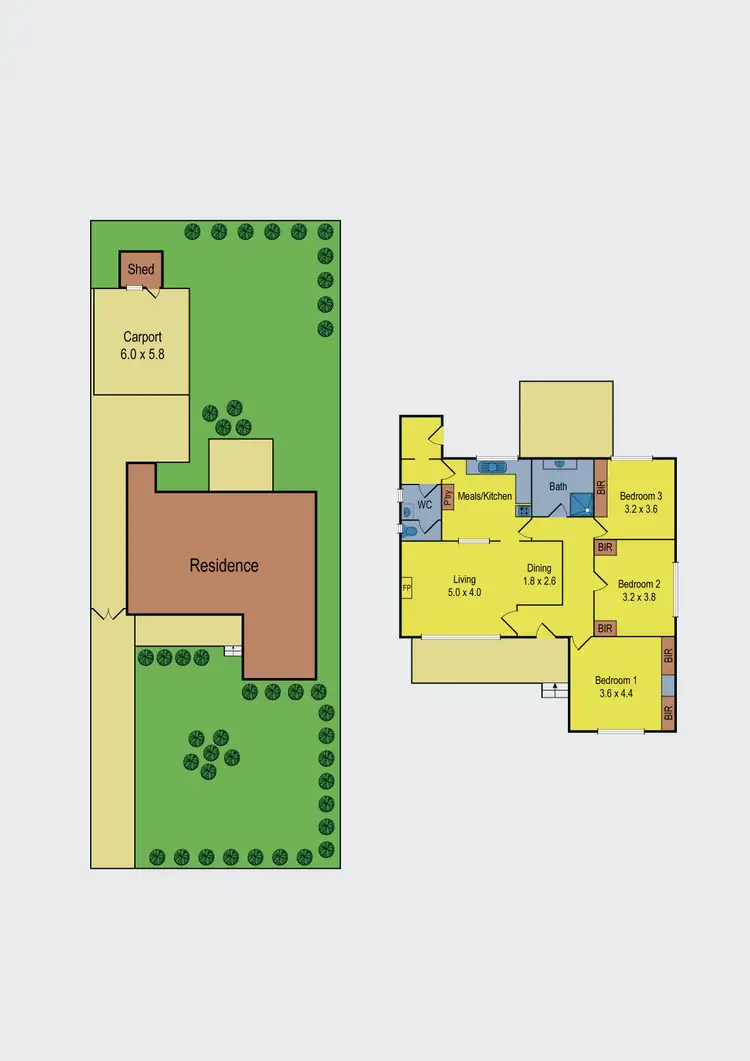Floorplan of Homely house listing, 50 Stanley Street, Glenroy VIC 3046