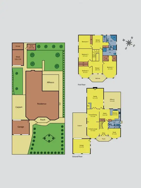 Floorplan of Homely house listing, 28 Solent Crescent, Taylors Lakes VIC 3038