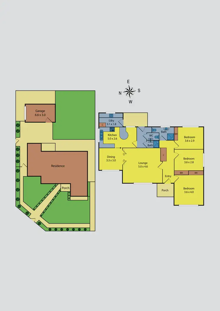 Floorplan of Homely house listing, 4 Welch Street, Fawkner VIC 3060