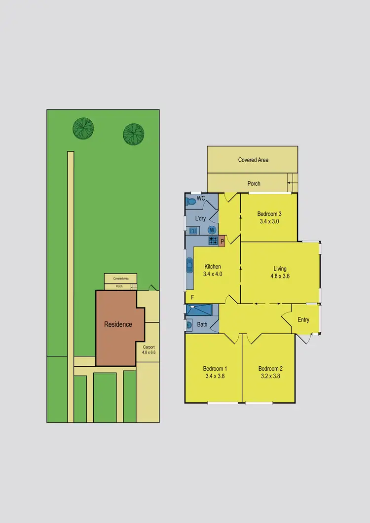 Floorplan of Homely house listing, 7 Middle Road, Maribyrnong VIC 3032