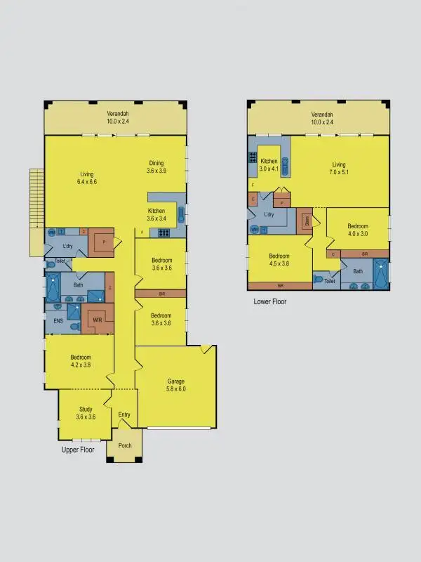 Floorplan of Homely house listing, 92 Belleview Drive, Sunbury VIC 3429
