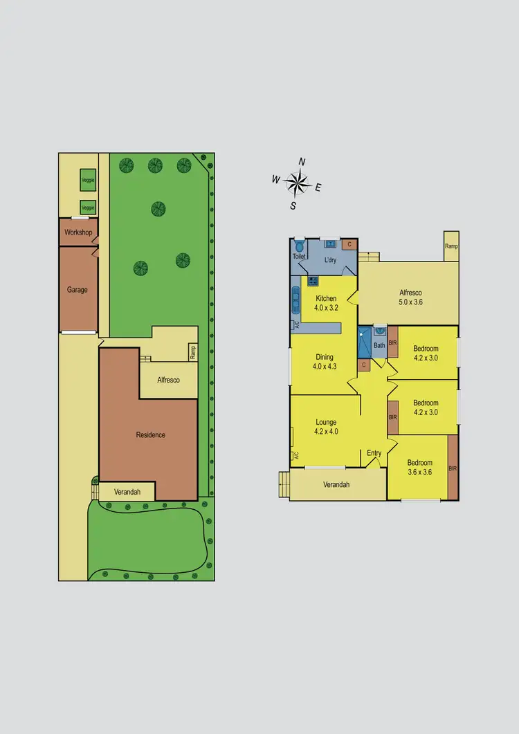 Floorplan of Homely house listing, 12 Jessie Street, Oak Park VIC 3046
