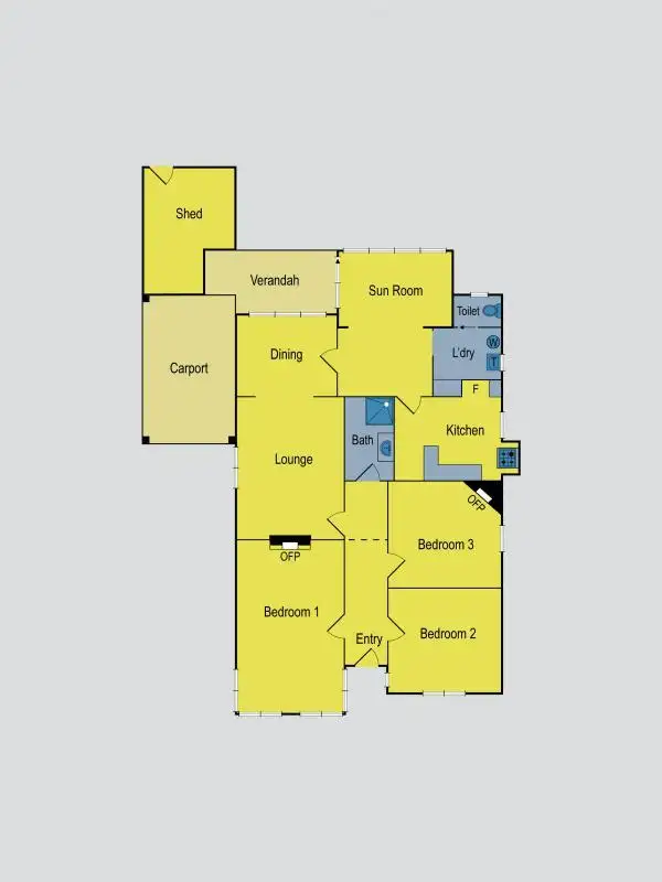 Floorplan of Homely house listing, 1 Market Street, Essendon VIC 3040