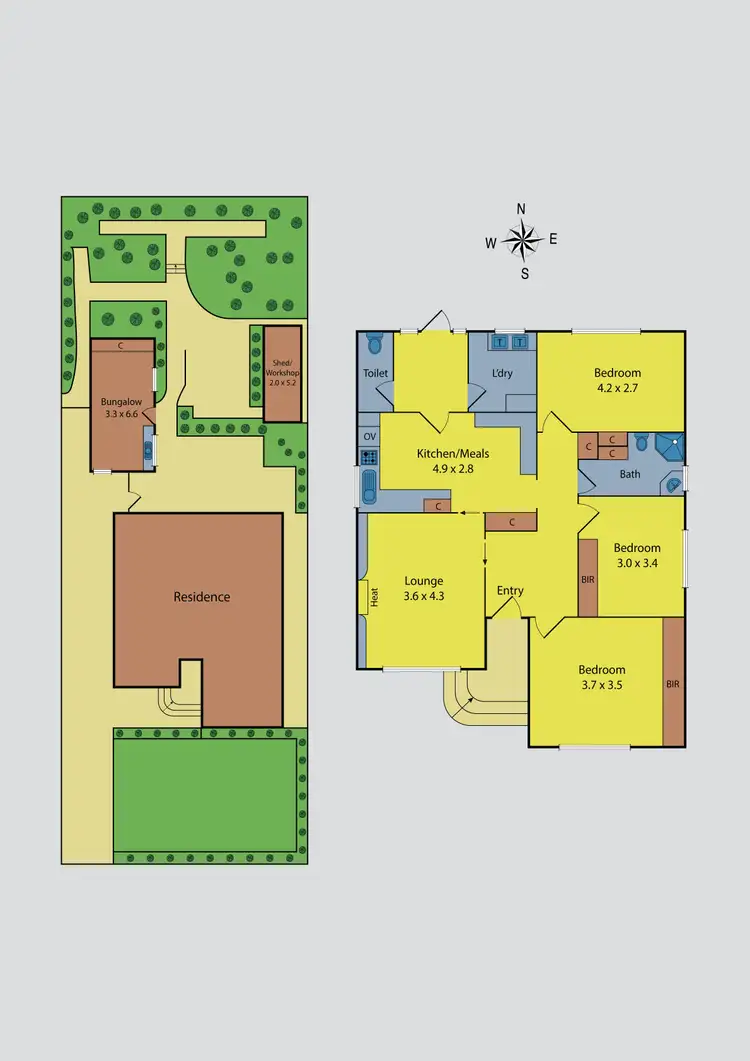 Floorplan of Homely house listing, 368 Reynard Street, Pascoe Vale South VIC 3044