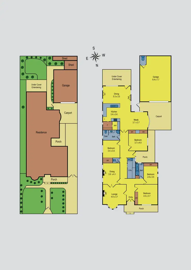 Floorplan of Homely house listing, 28 Wallace Crescent, Strathmore VIC 3041