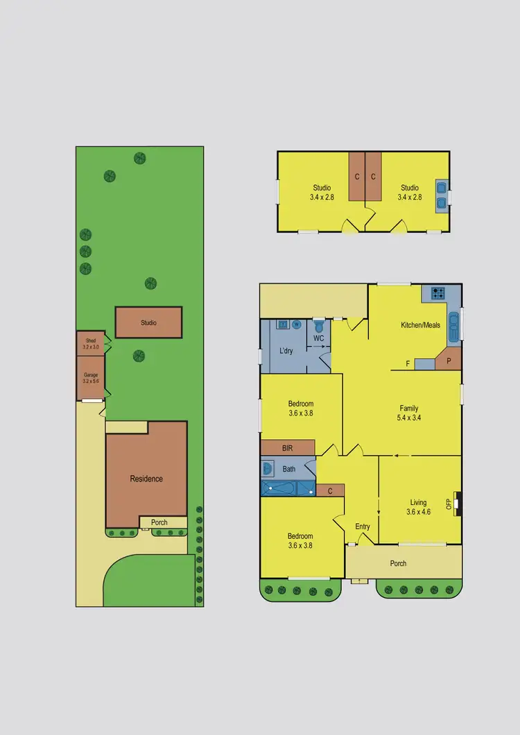Floorplan of Homely house listing, 644 Bell Street, Pascoe Vale South VIC 3044