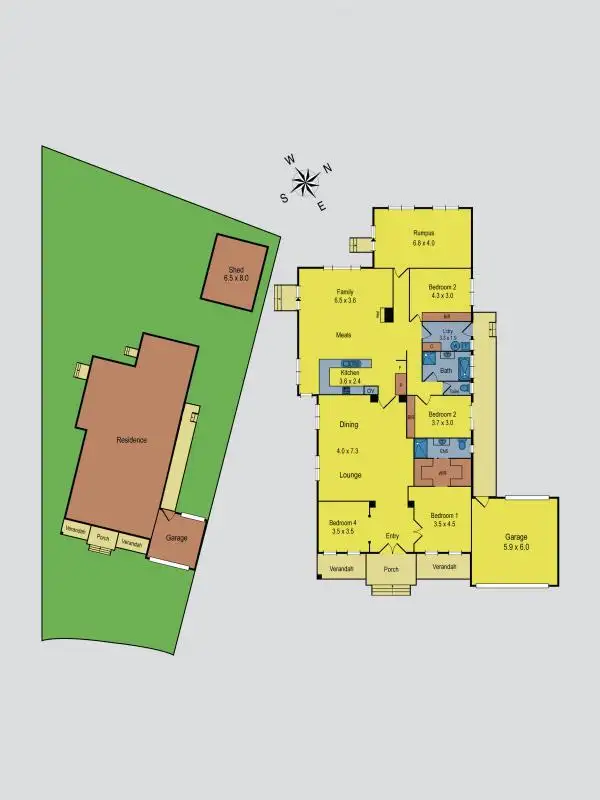 Floorplan of Homely house listing, 3 Penelope Court, Gisborne VIC 3437
