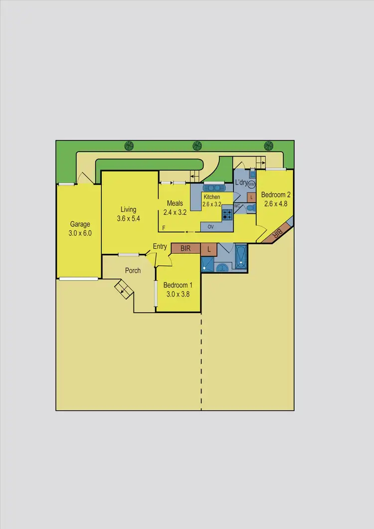 Floorplan of Homely unit listing, 3/2 O'Shannassy Street, Essendon North VIC 3041