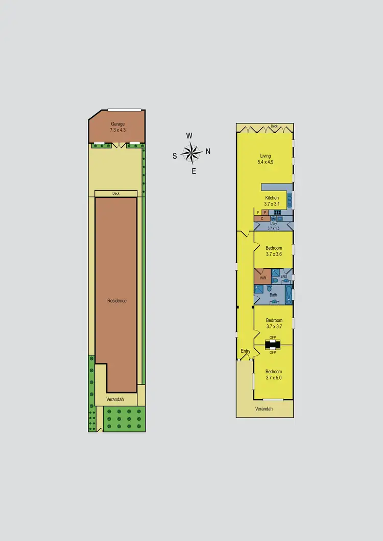 Floorplan of Homely house listing, 9 Washington Street, Essendon VIC 3040
