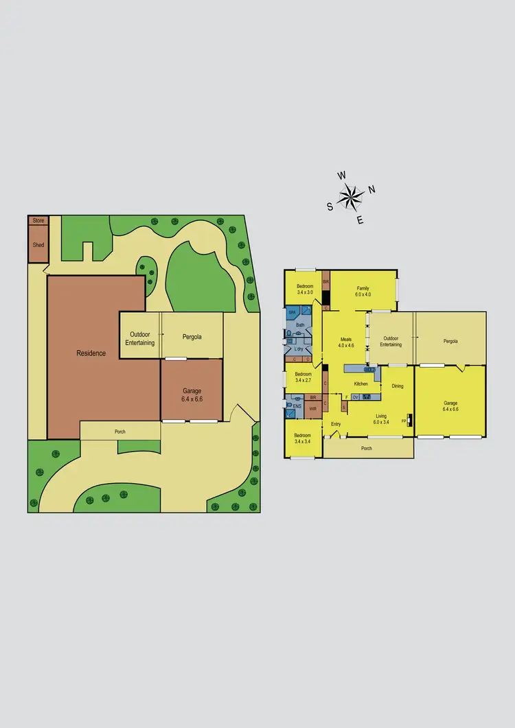 Floorplan of Homely house listing, 3 Medina Road, Keilor Downs VIC 3038