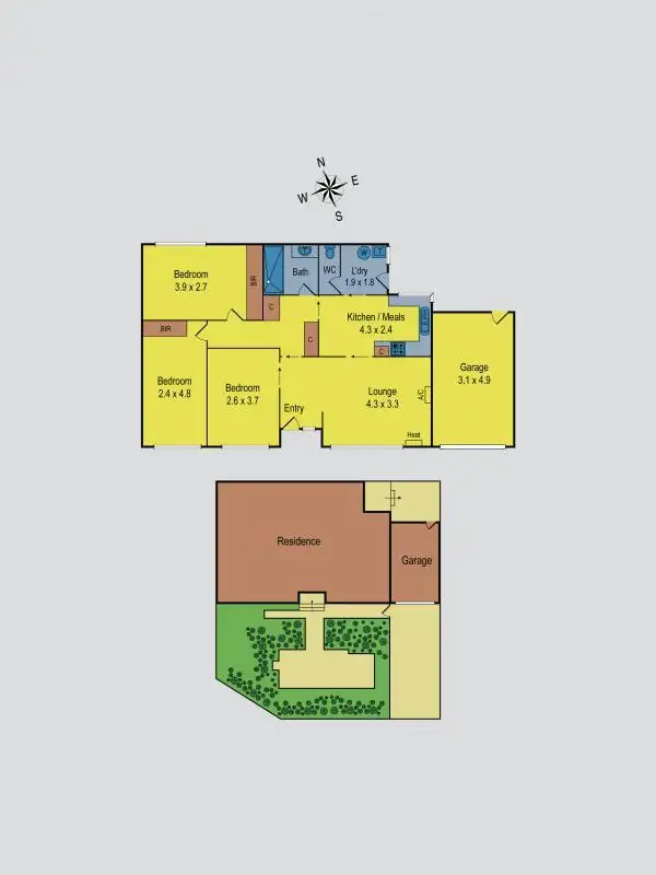 Floorplan of Homely unit listing, 7/42 York Street, Airport West VIC 3042