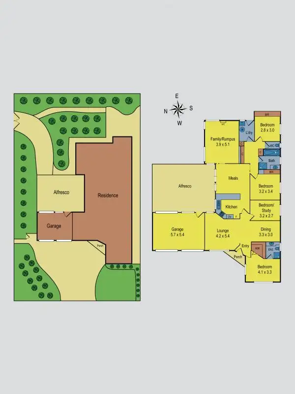 Floorplan of Homely house listing, 1 Nicholas Court, Keilor East VIC 3033