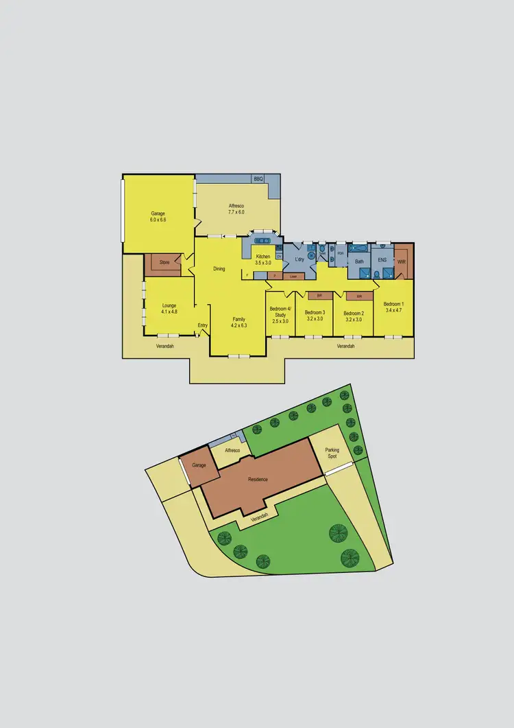 Floorplan of Homely house listing, 32 Fullwood Drive, Sunbury VIC 3429