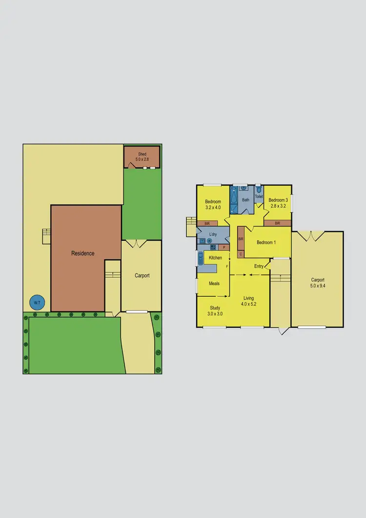 Floorplan of Homely house listing, 10 Rex Street, Kings Park VIC 3021