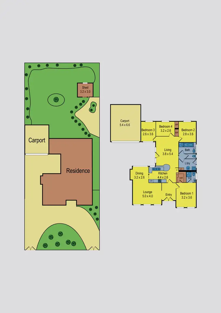 Floorplan of Homely house listing, 1 Eastern Street, Craigieburn VIC 3064