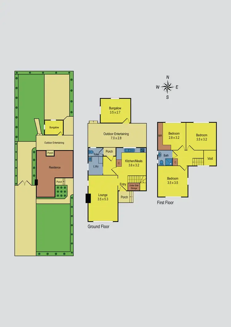 Floorplan of Homely house listing, 40 Wingate Avenue, Ascot Vale VIC 3032