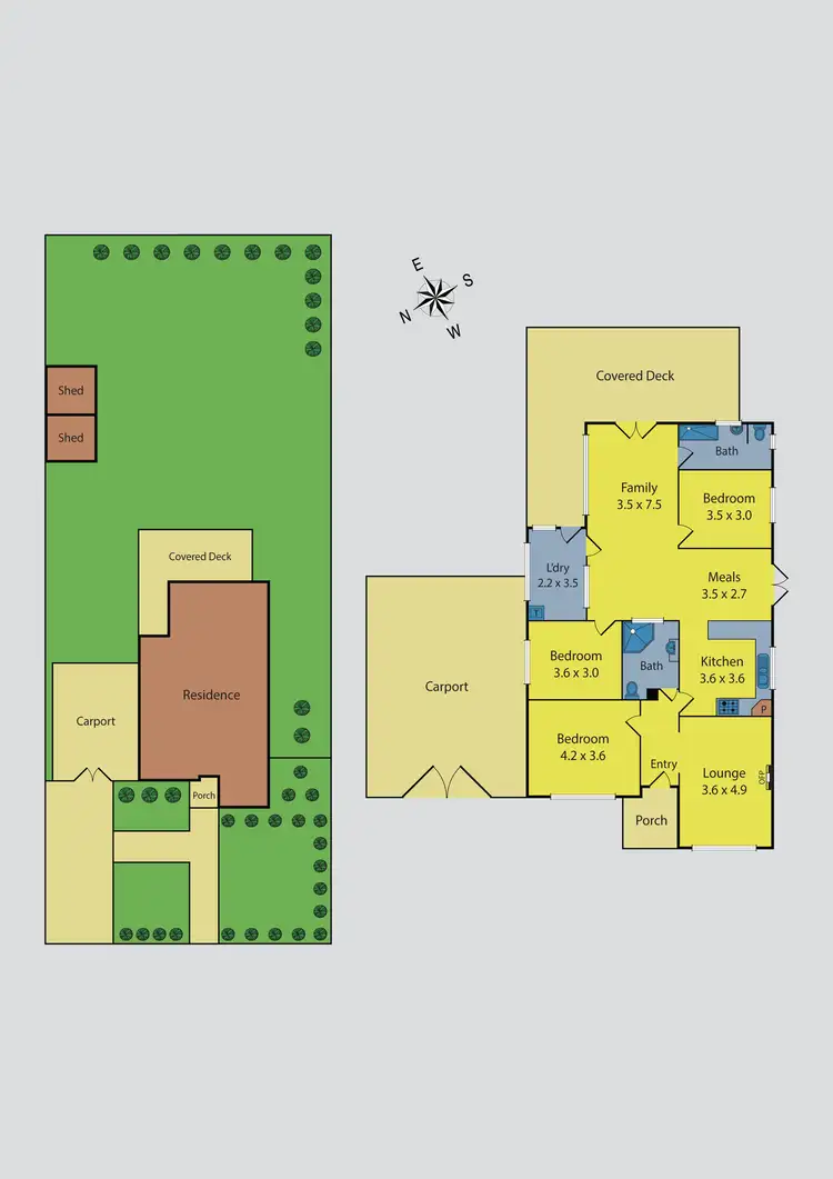 Floorplan of Homely house listing, 15 Stanley Street, Glenroy VIC 3046