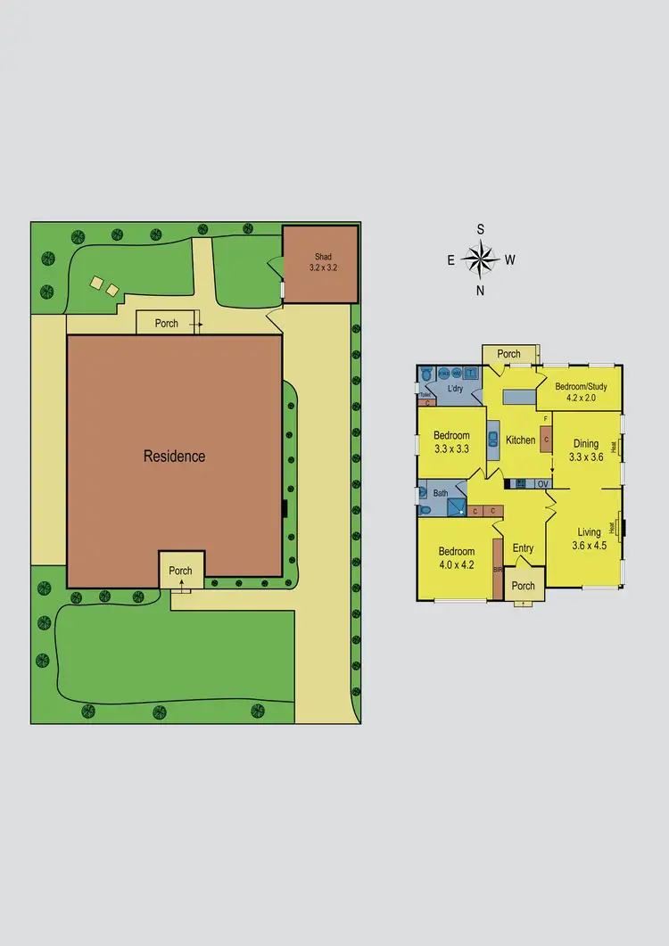 Floorplan of Homely house listing, 3 Grandview Road, Niddrie VIC 3042