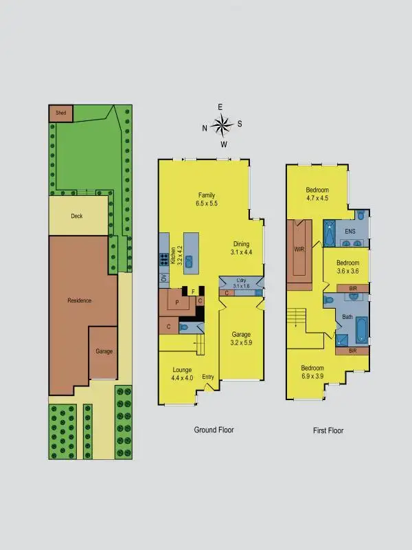 Floorplan of Homely house listing, 77A Scott Street, Moonee Ponds VIC 3039