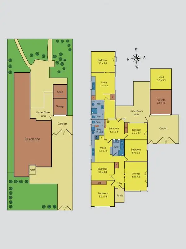 Floorplan of Homely house listing, 10 Trevannion Street, Glenroy VIC 3046