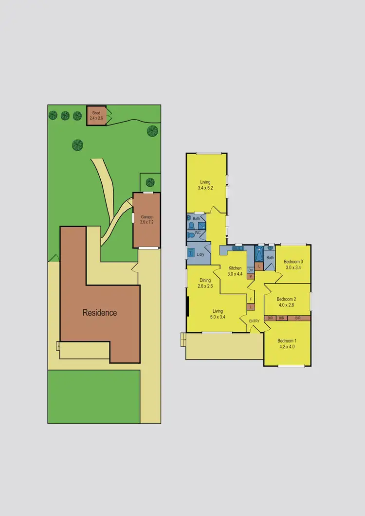 Floorplan of Homely house listing, 16 Shaw Street, Niddrie VIC 3042