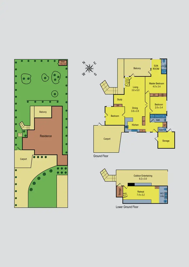 Floorplan of Homely house listing, 37 Josephine Street, Oak Park VIC 3046