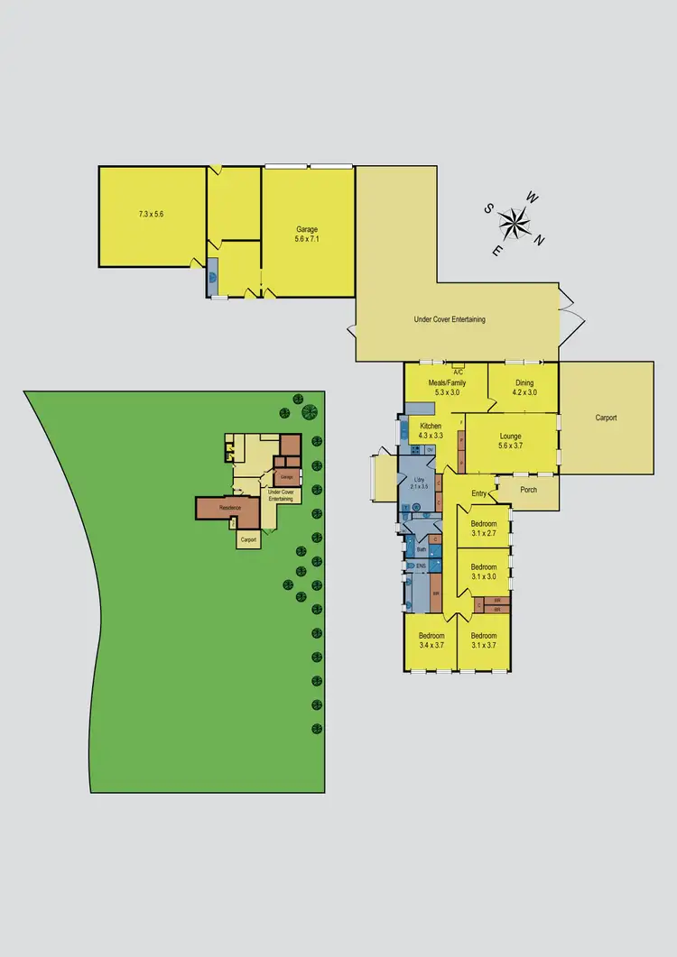 Floorplan of Homely house listing, 170 Moore Road, Sunbury VIC 3429