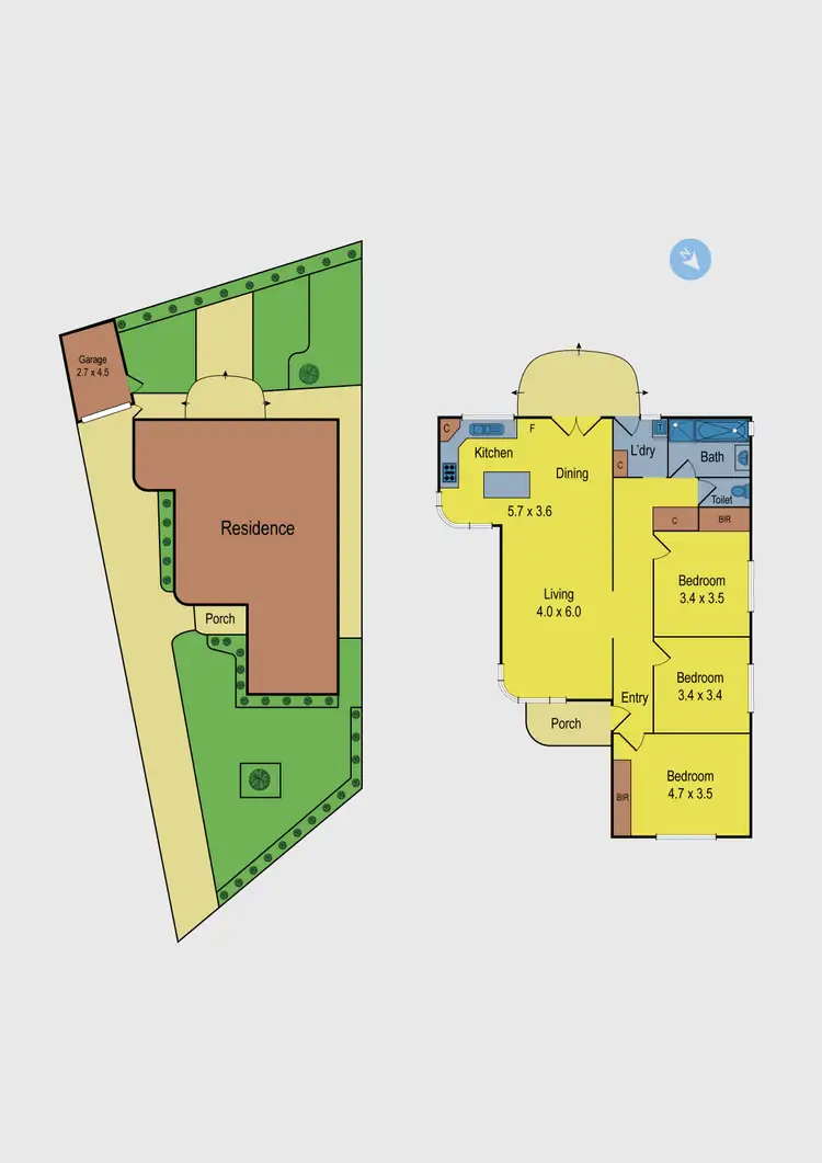 Floorplan of Homely house listing, 2 Bettina Court, Ascot Vale VIC 3032