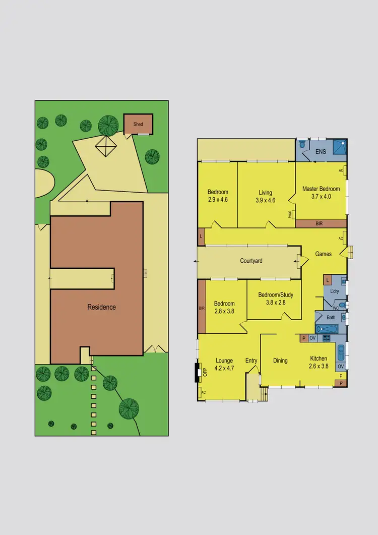Floorplan of Homely house listing, 60 View Street, Glenroy VIC 3046