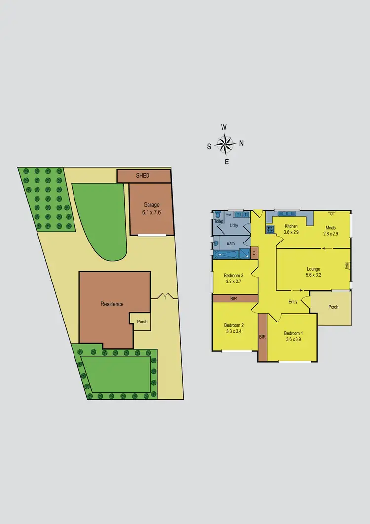 Floorplan of Homely house listing, 35 Chelmsford Crescent, St Albans VIC 3021