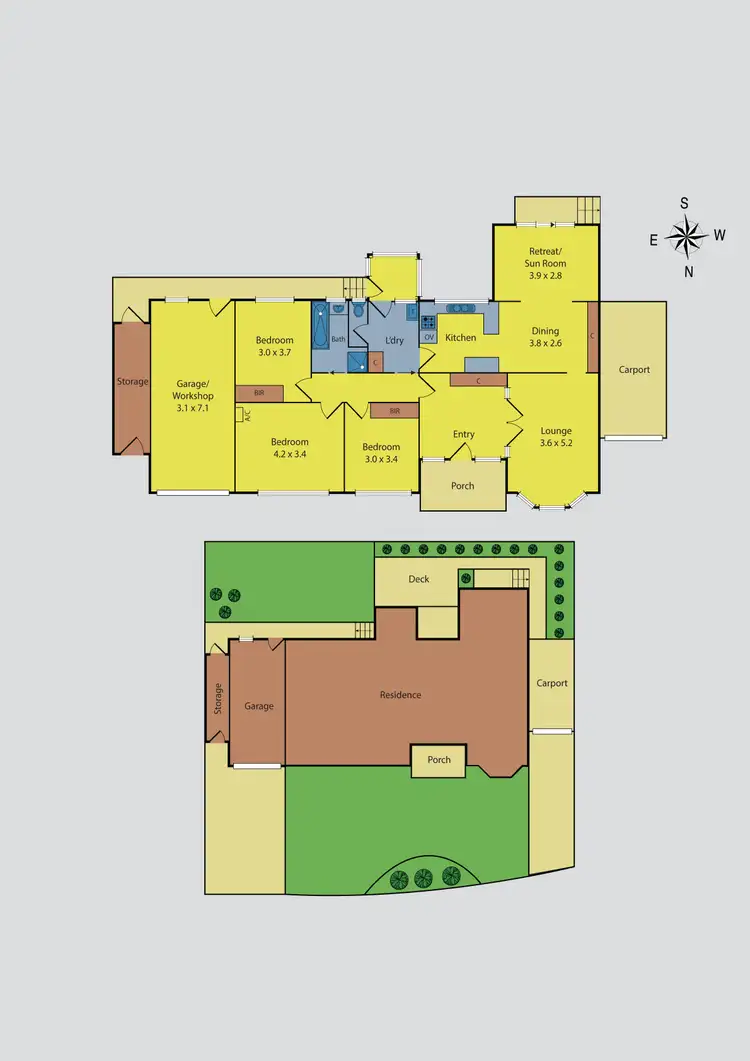 Floorplan of Homely house listing, 37 Ramsay Street, Aberfeldie VIC 3040