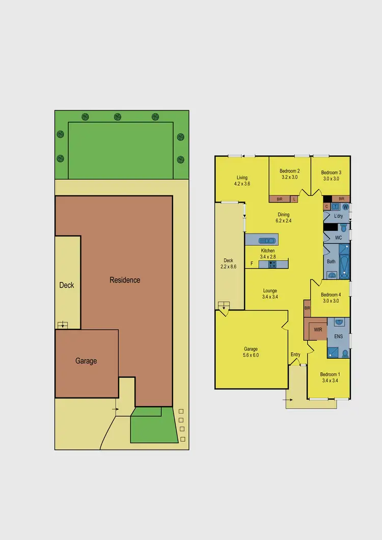 Floorplan of Homely house listing, 16 Mountview Drive, Diggers Rest VIC 3427