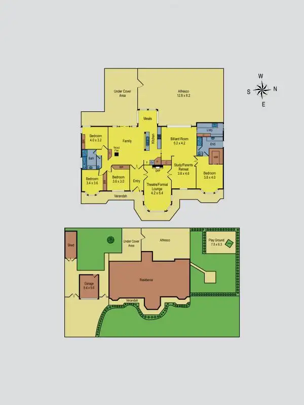 Floorplan of Homely house listing, 2 Parklea Court, Sunbury VIC 3429