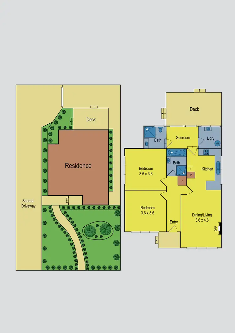 Floorplan of Homely house listing, 1/23 Piper Street, Fawkner VIC 3060