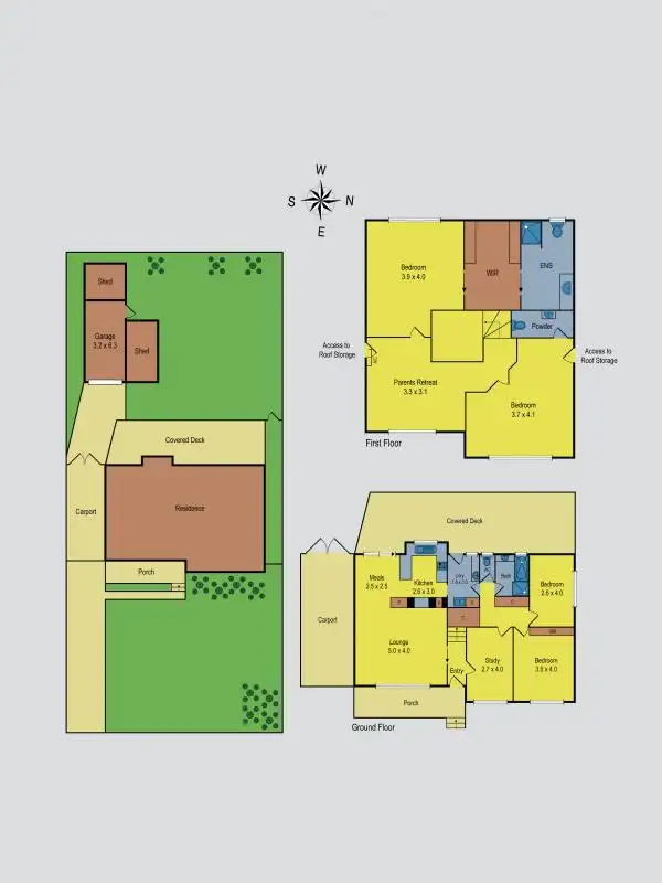 Floorplan of Homely house listing, 7 Lindsay Avenue, Sunbury VIC 3429