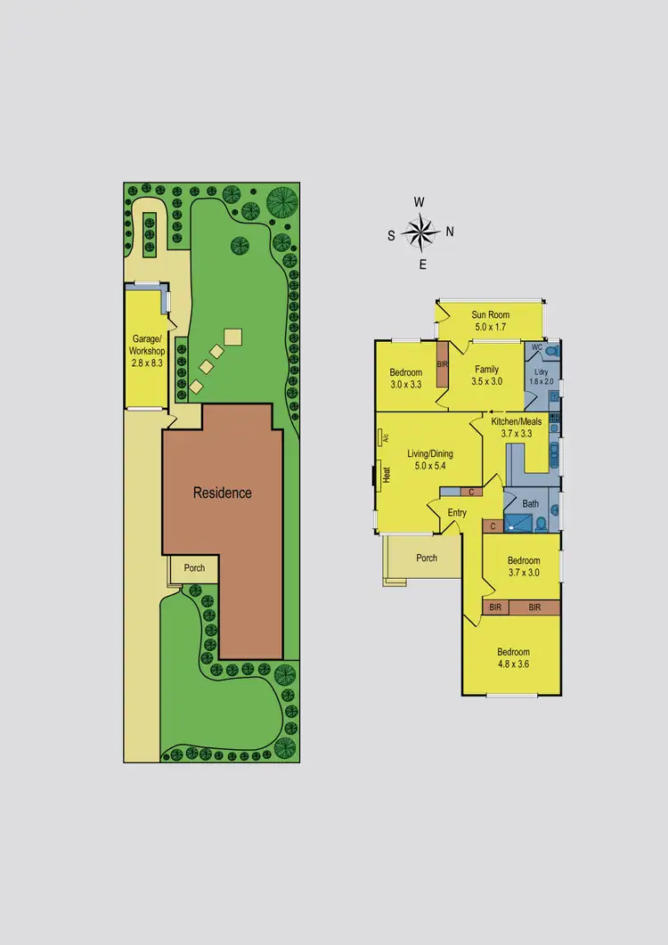 Floorplan of Homely house listing, 5 Myers Street, Pascoe Vale South VIC 3044